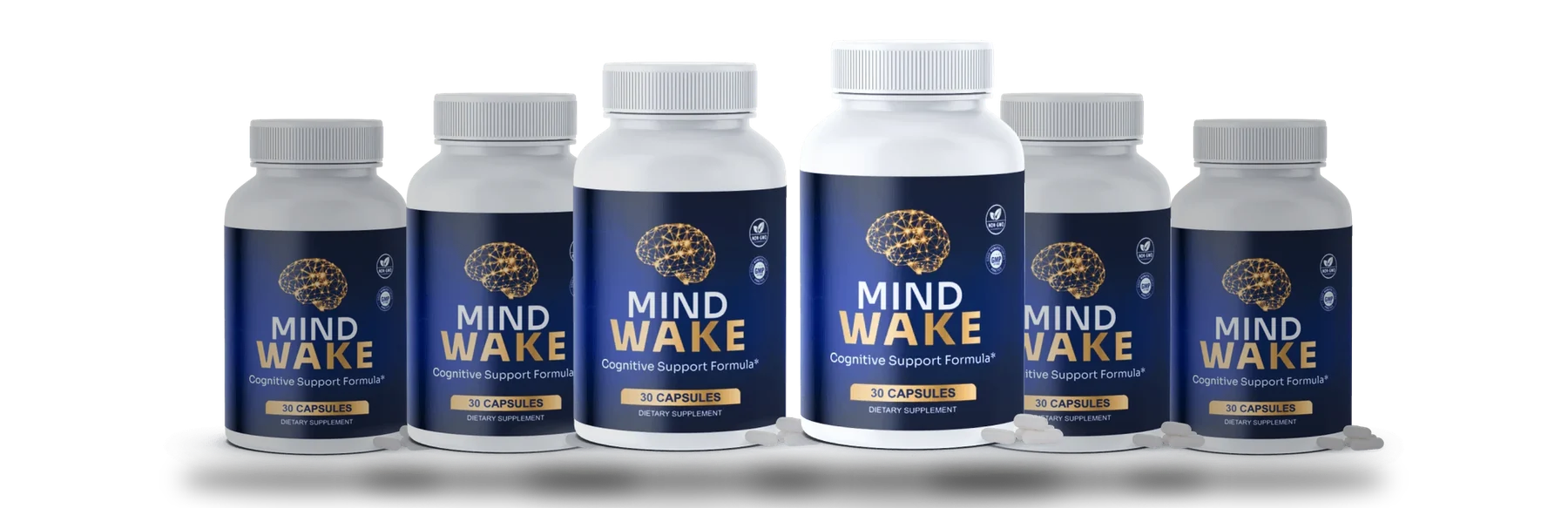 6 Bottles of MindWake